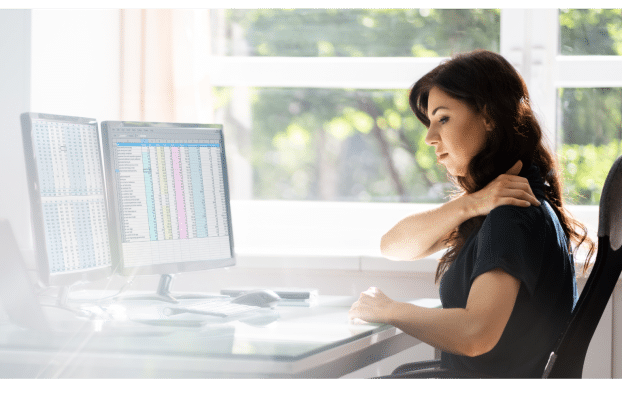 Dual screen ergonomics: How to avoid neck pain when working with multiple screens